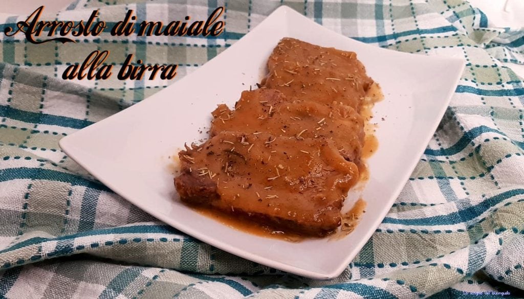 Rôti de porc à la bière