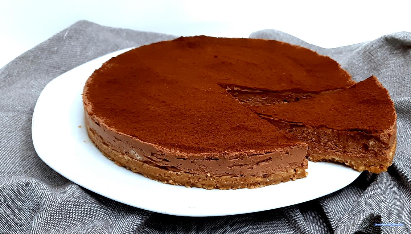 Gâteau froid au chocolat