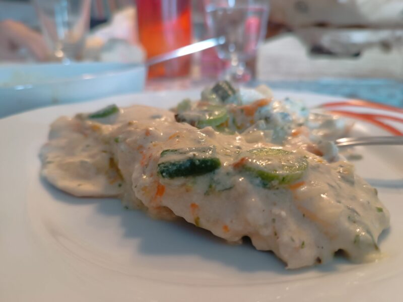 Escalopes de poulet à l&rsquo;ortolana