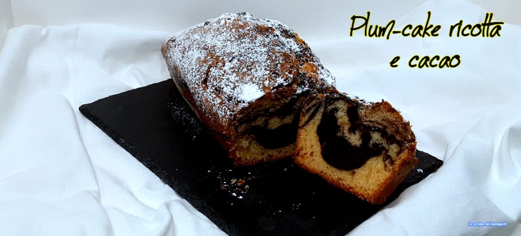 Plum-cake ricotta et cacao