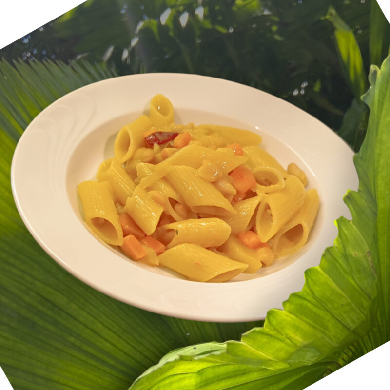 Penne cannellini et potiron