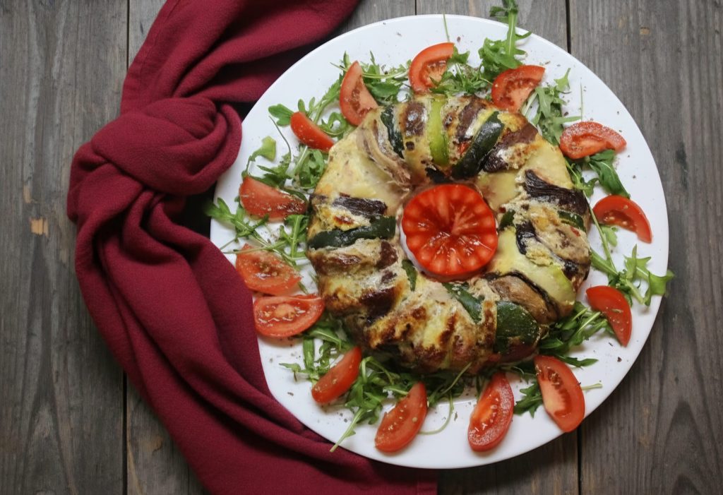 Apéritif Couronne de Noël aux Légumes