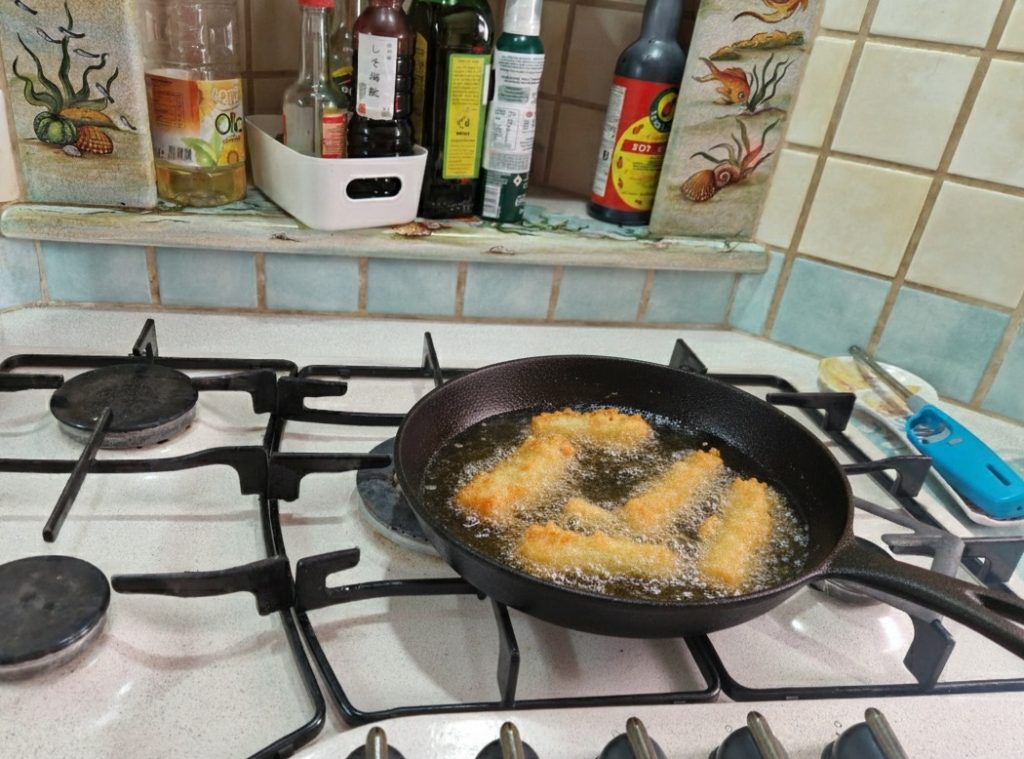 Les cardons en beignet