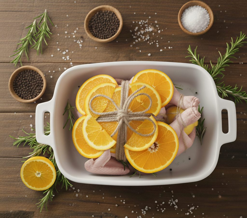 Comment cuisiner un poulet ou un chapon entier au four