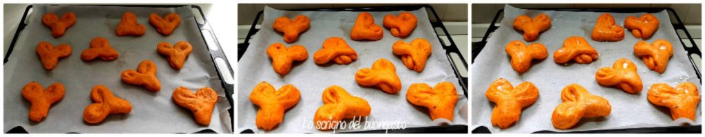 Petits pains cœur de maman