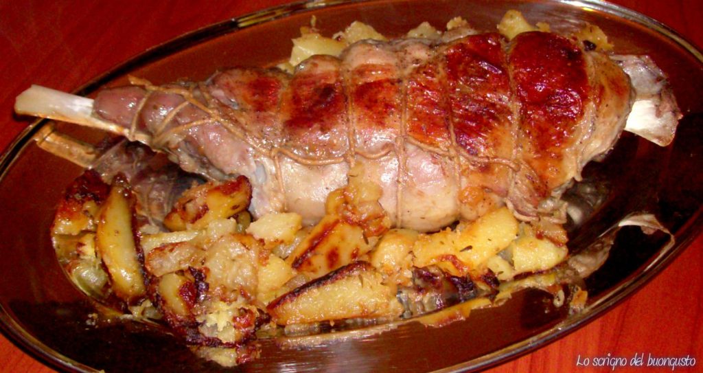 Épaule d'agneau au four