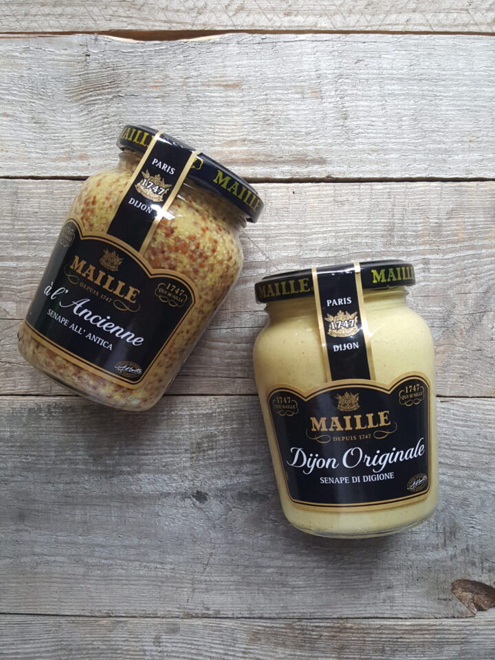 sauce faite avec moutarde