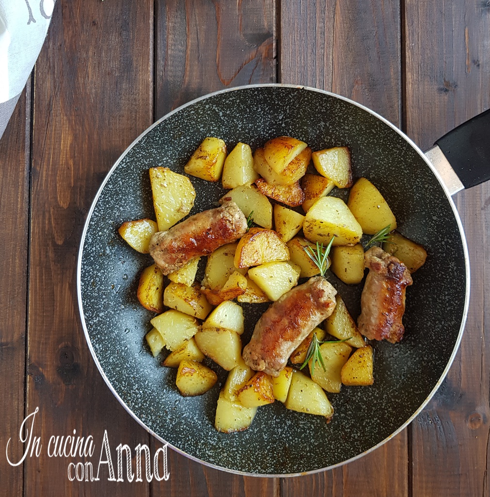 Saucisse et pommes de terre au curry