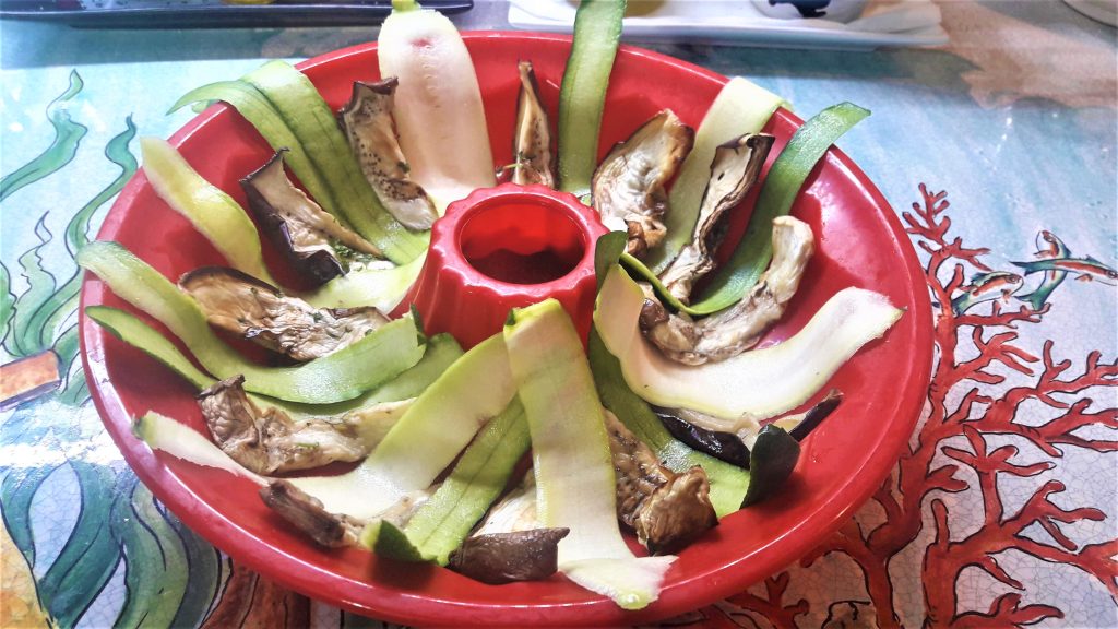 Apéritif Couronne de Noël aux Légumes