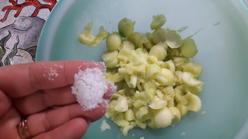 Les courgettes rondes farcies et légères