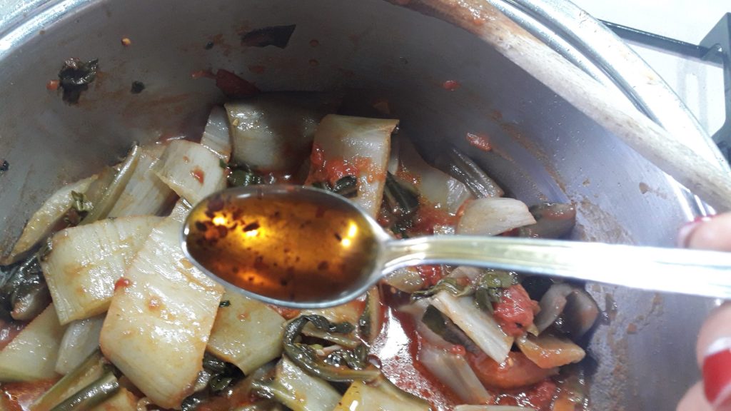 Blettes sautées à la poêle