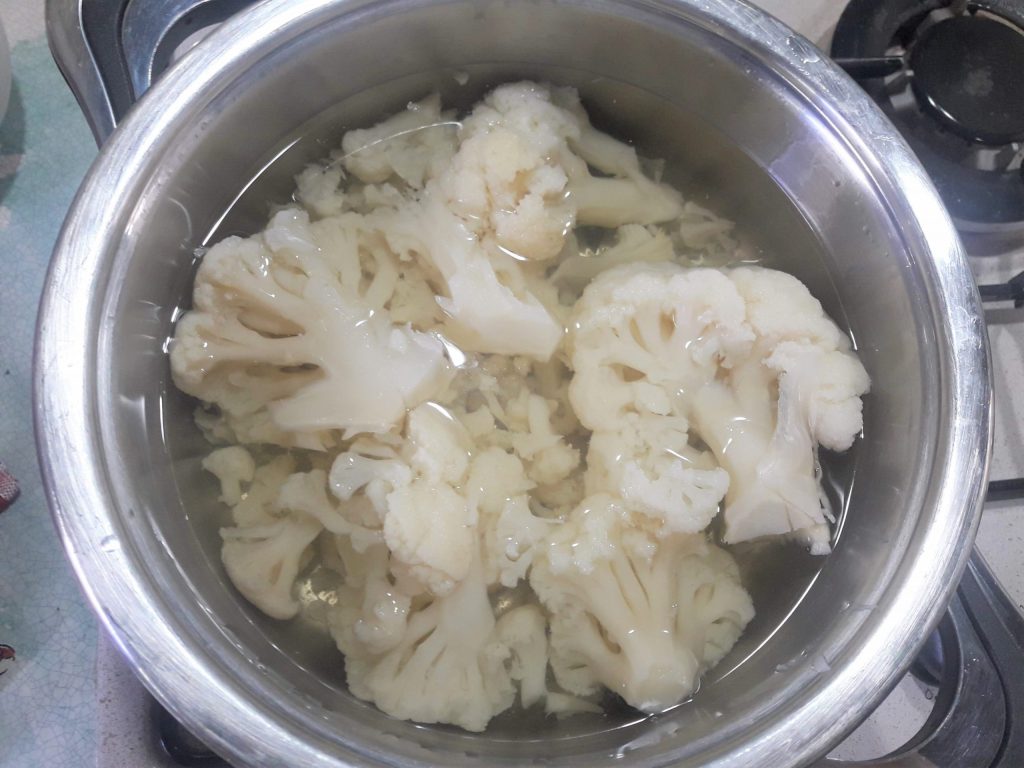 chou-fleur bouilli