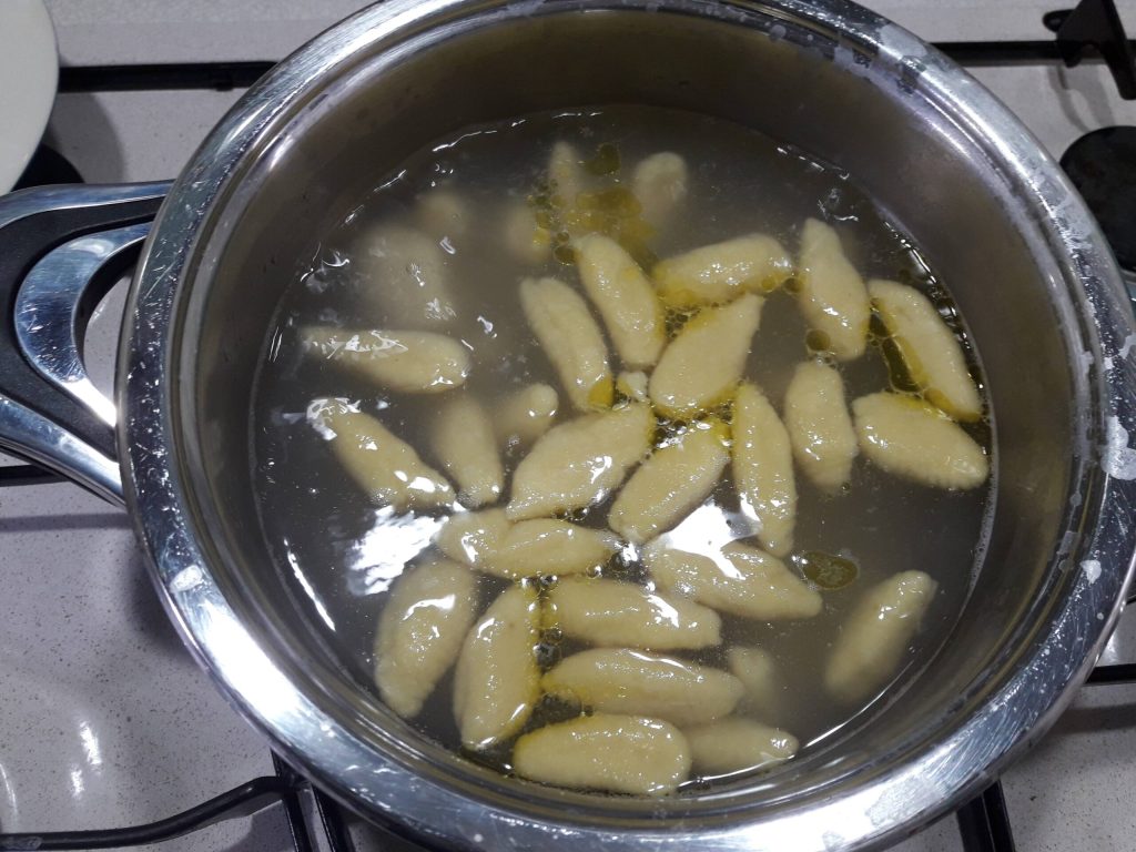 Gnocchi à la crème de noix