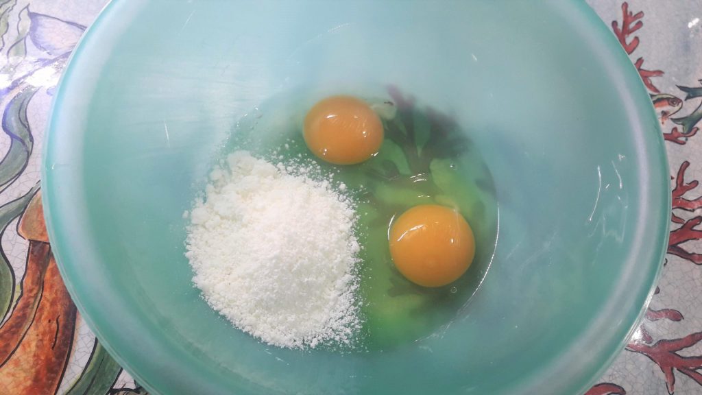 Pâtes à la carbonara de poisson et courgettes