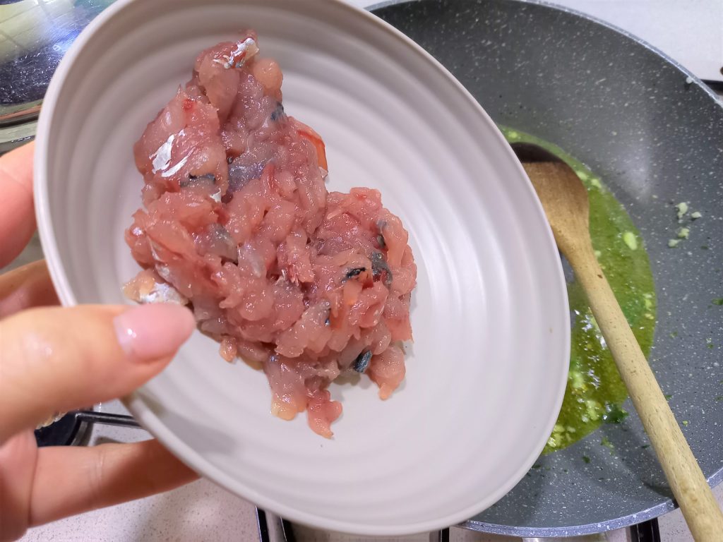Spaghetti au poisson à la Palermitaine