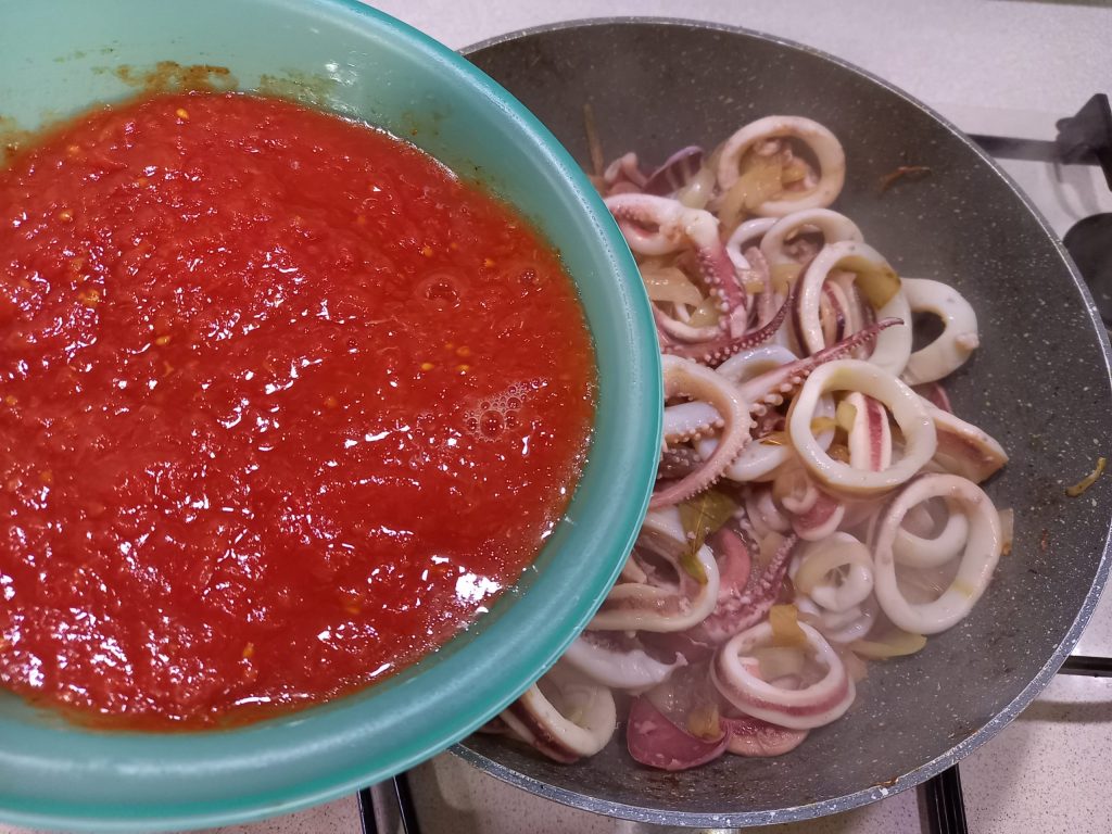 La calamarata à la Livournaise recette de grand-mère