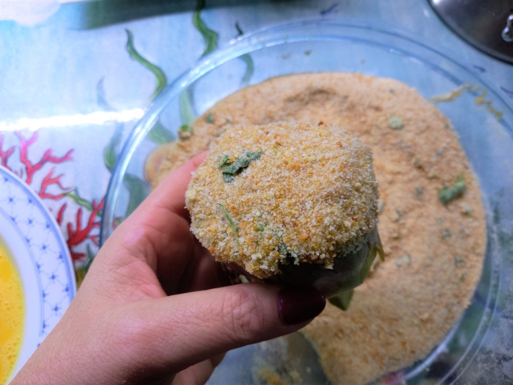 Cœurs d'artichaut farcis à la sauce