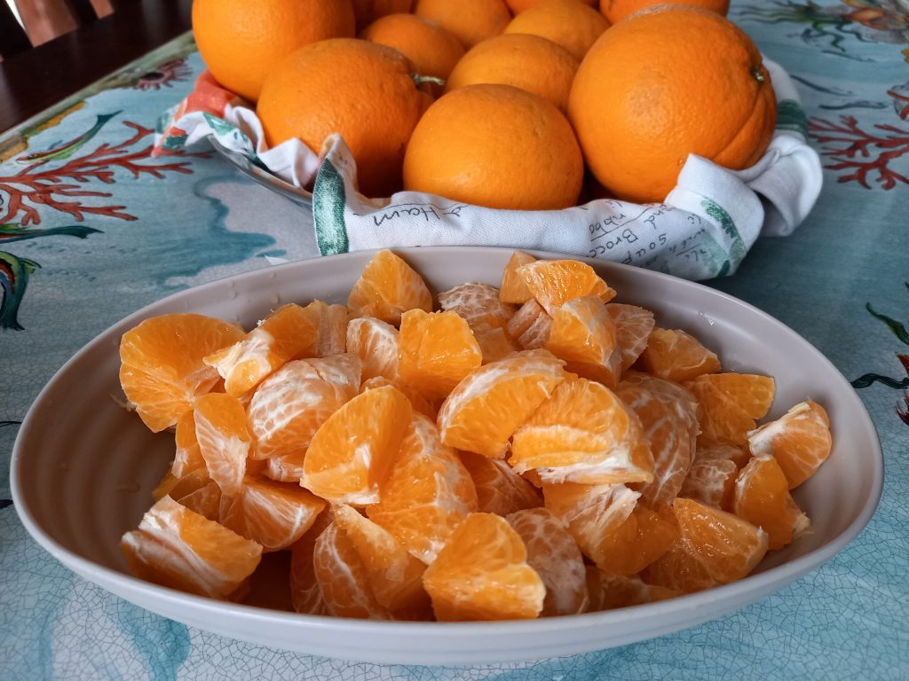 Compote d'oranges sans sucre