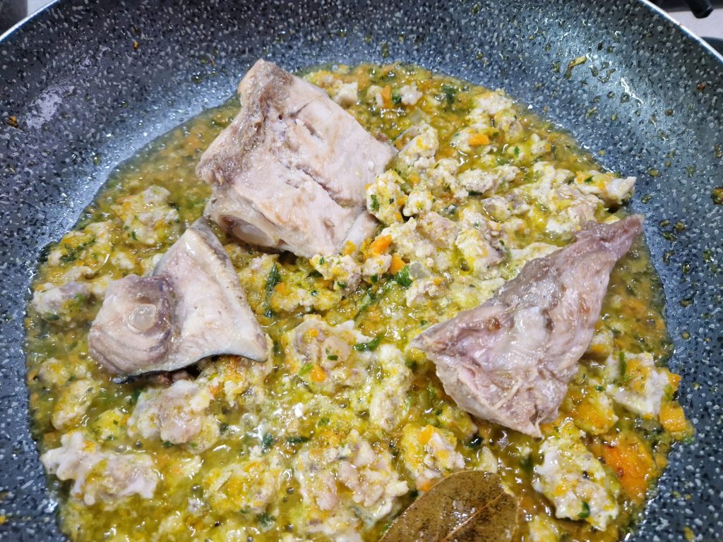 Boulettes d'espadon au ragoût