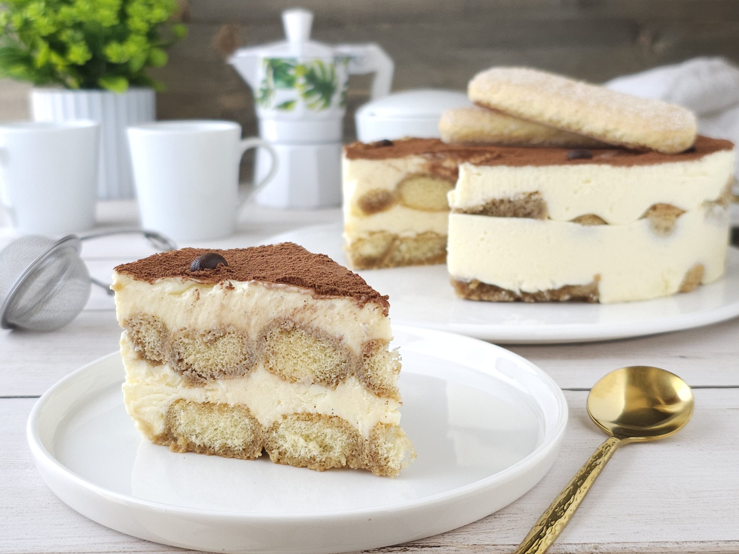 Gâteau glacé au tiramisu