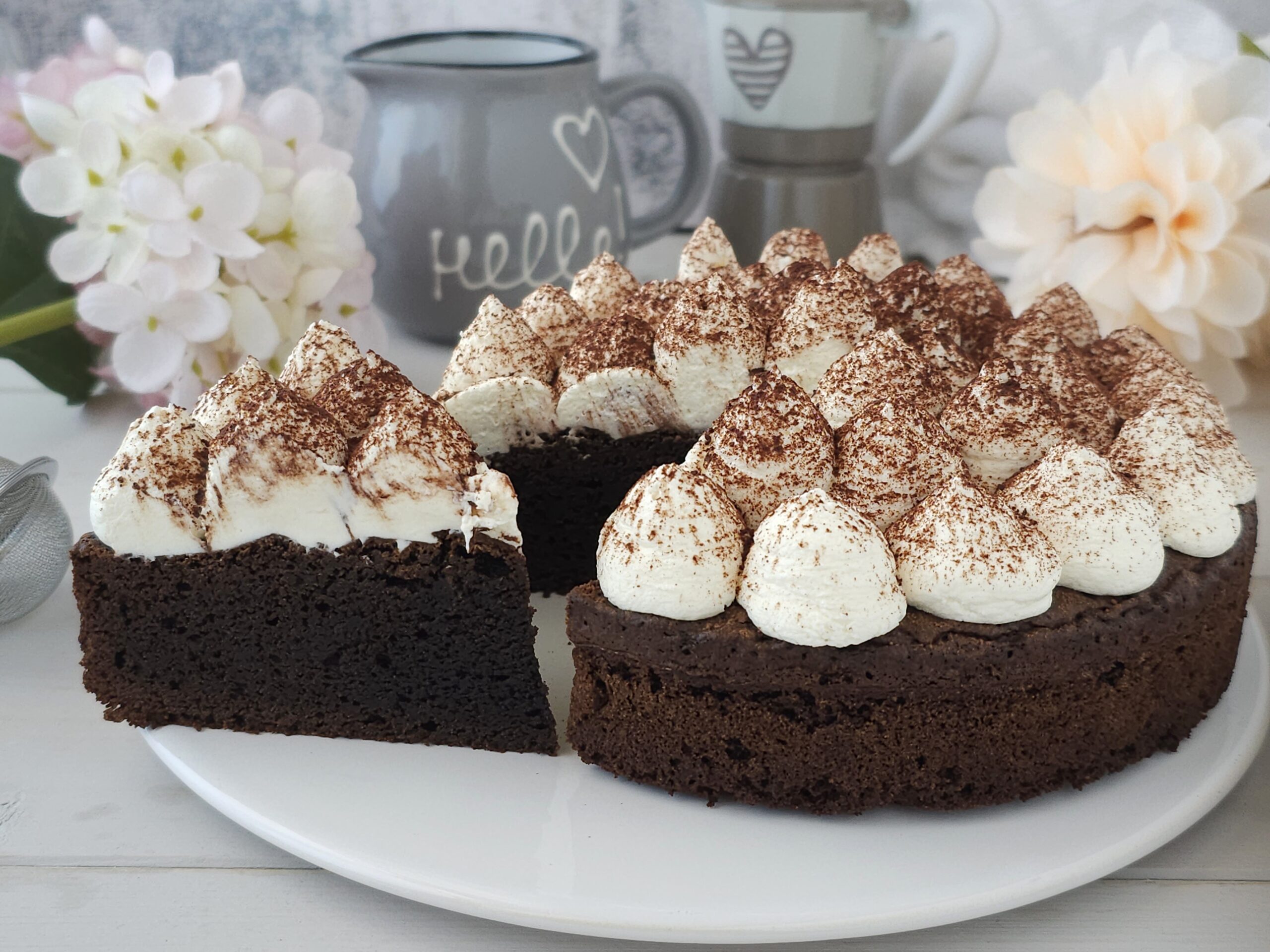 Gâteau black & white