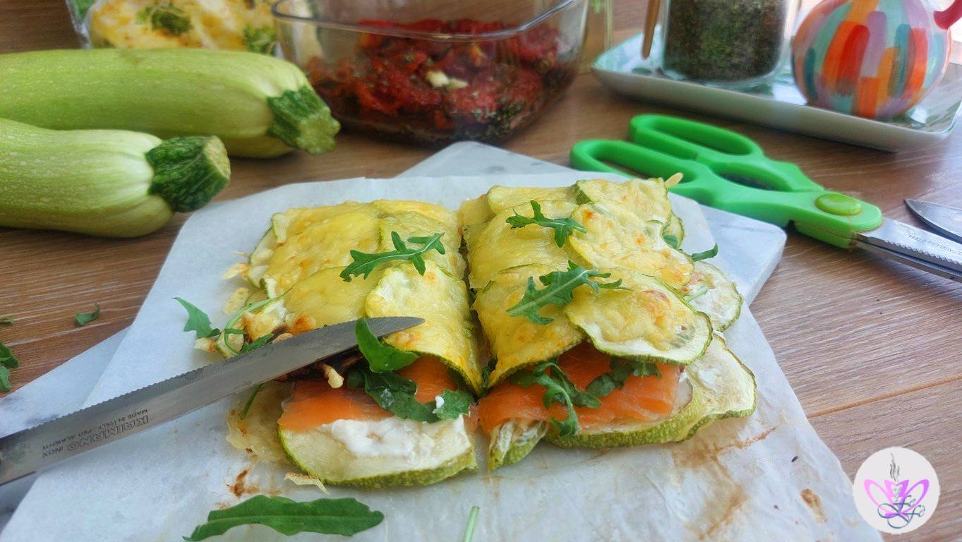 SANDWICH DE COURGETTES