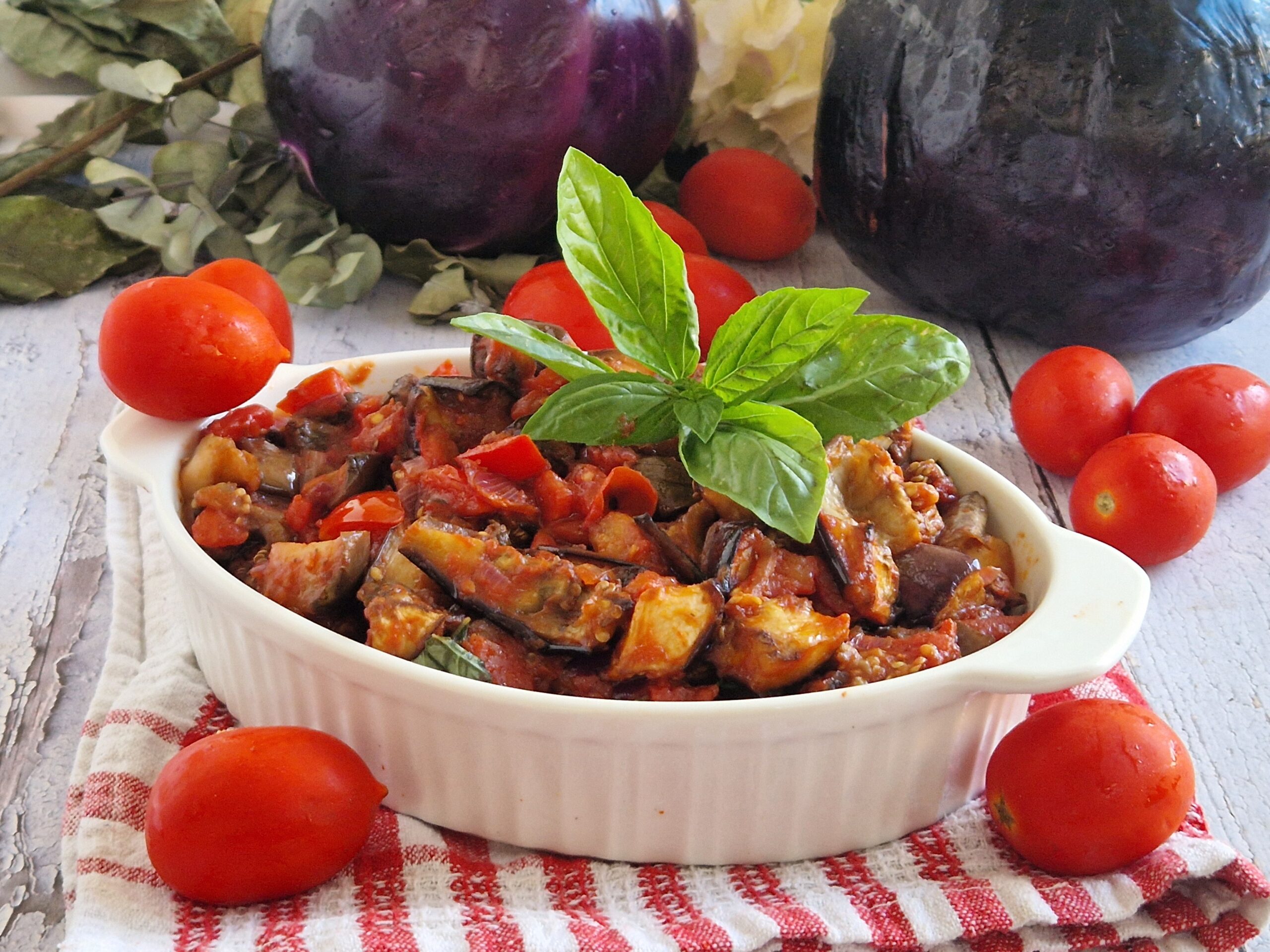 Aubergines à la caponata recette diététique