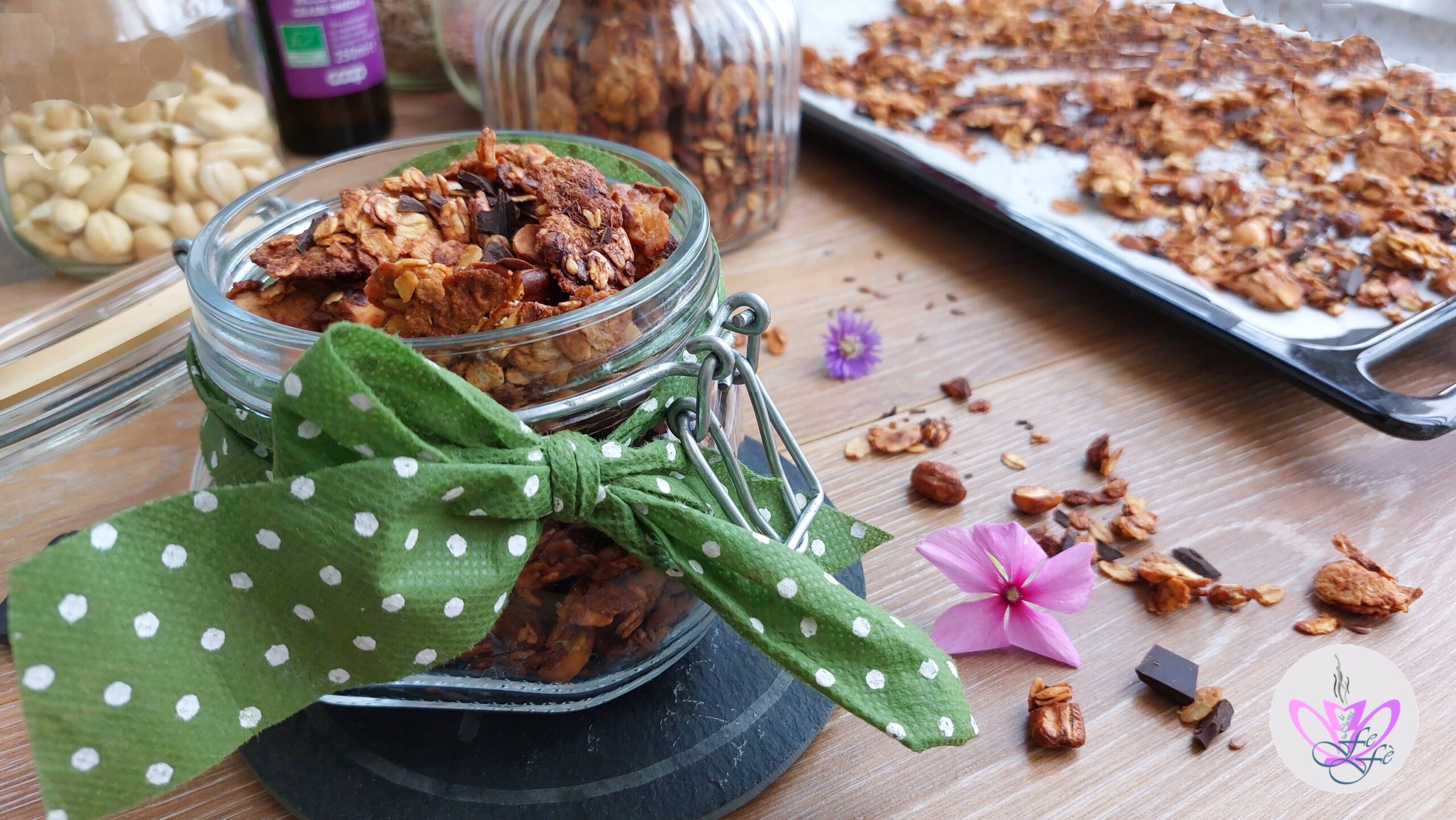 GRANOLA MAISON SANS SUCRES AJOUTÉS