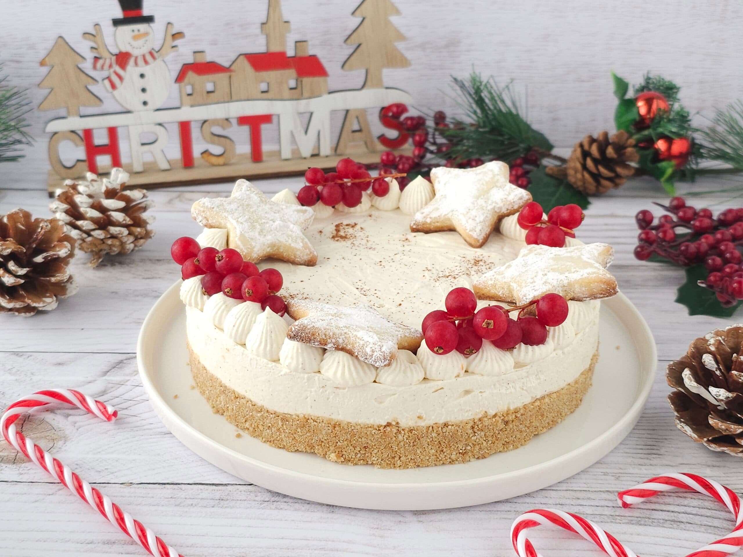 Cheesecake de Noël