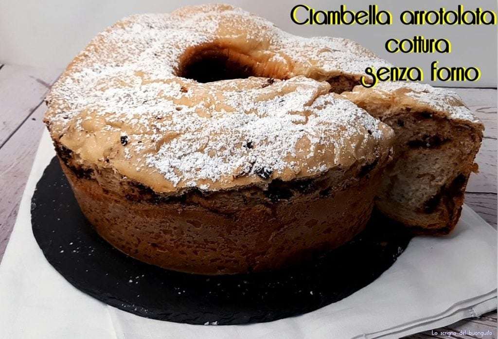 Gâteau roulé cuisson sans four