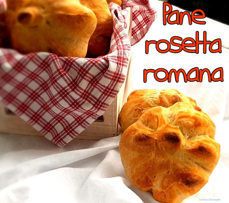 Pain rosette romaine