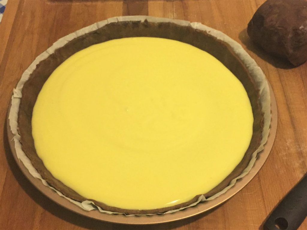 tarte cacao crème pâtissière chocolat