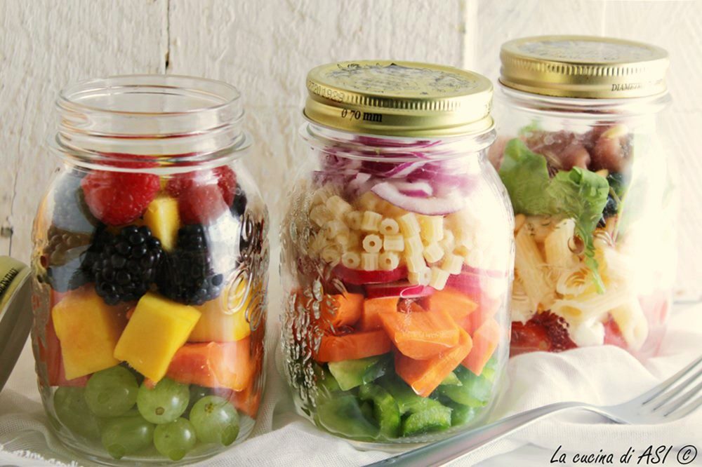 3 salades mixtes à secouer