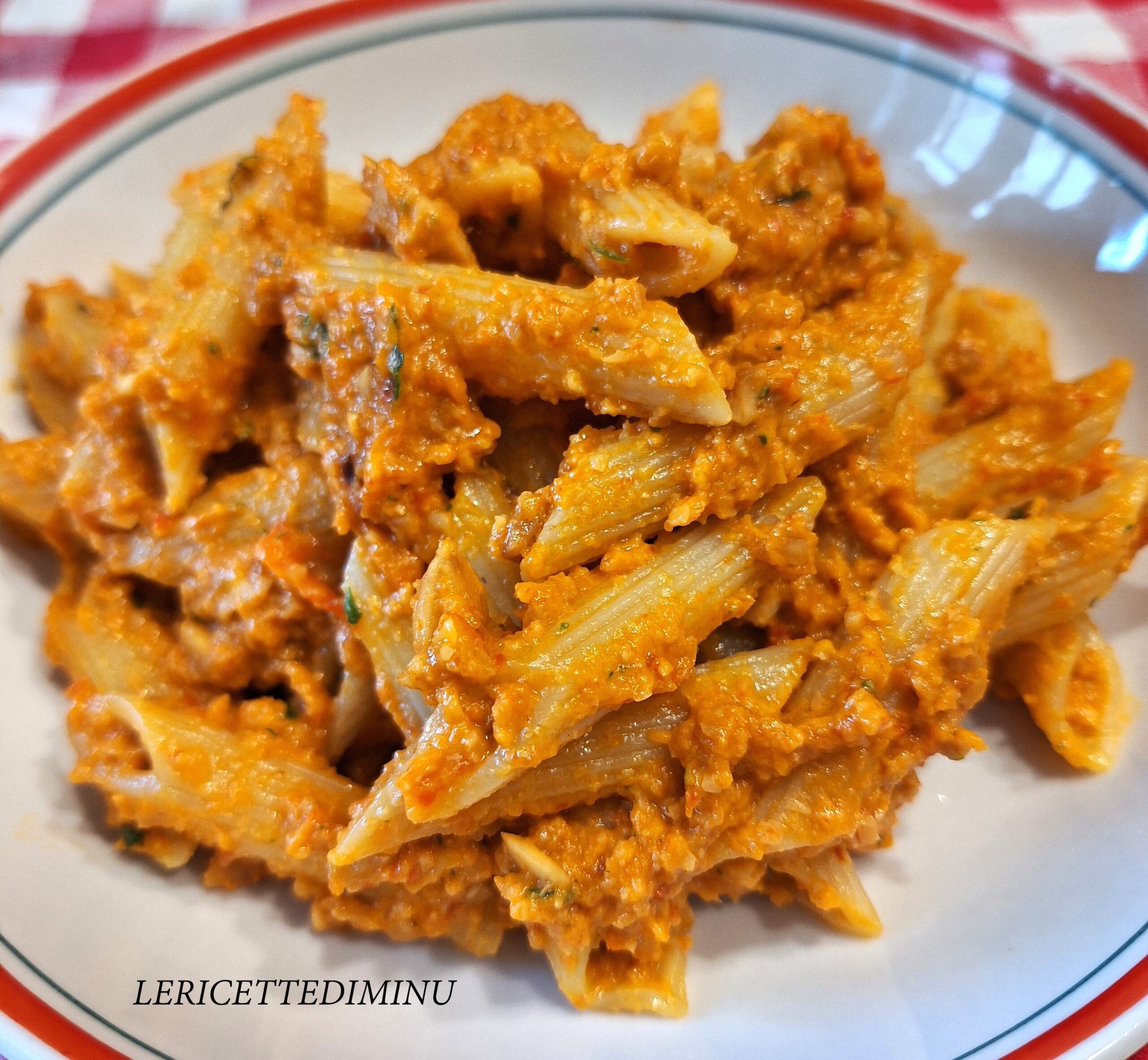 Pesto de poivrons et amandes