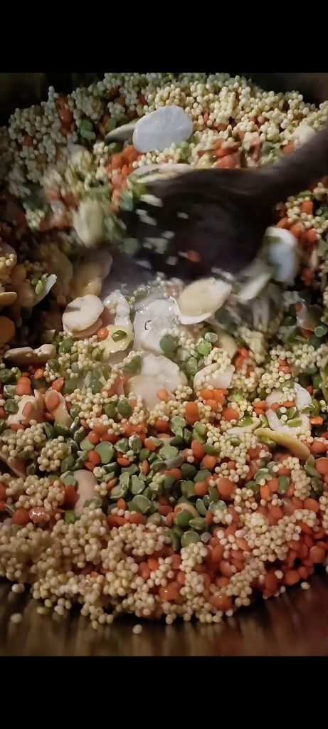 Nous ajoutons le millet