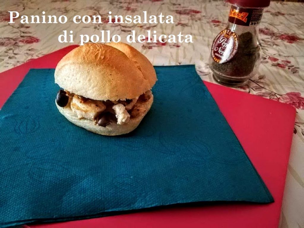 Sandwiches à la salade de poulet délicate