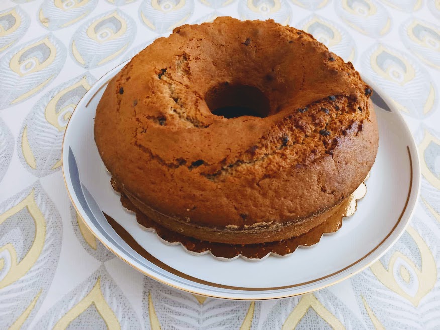Gâteau au café avec pépites de chocolat moelleux et gourmand
