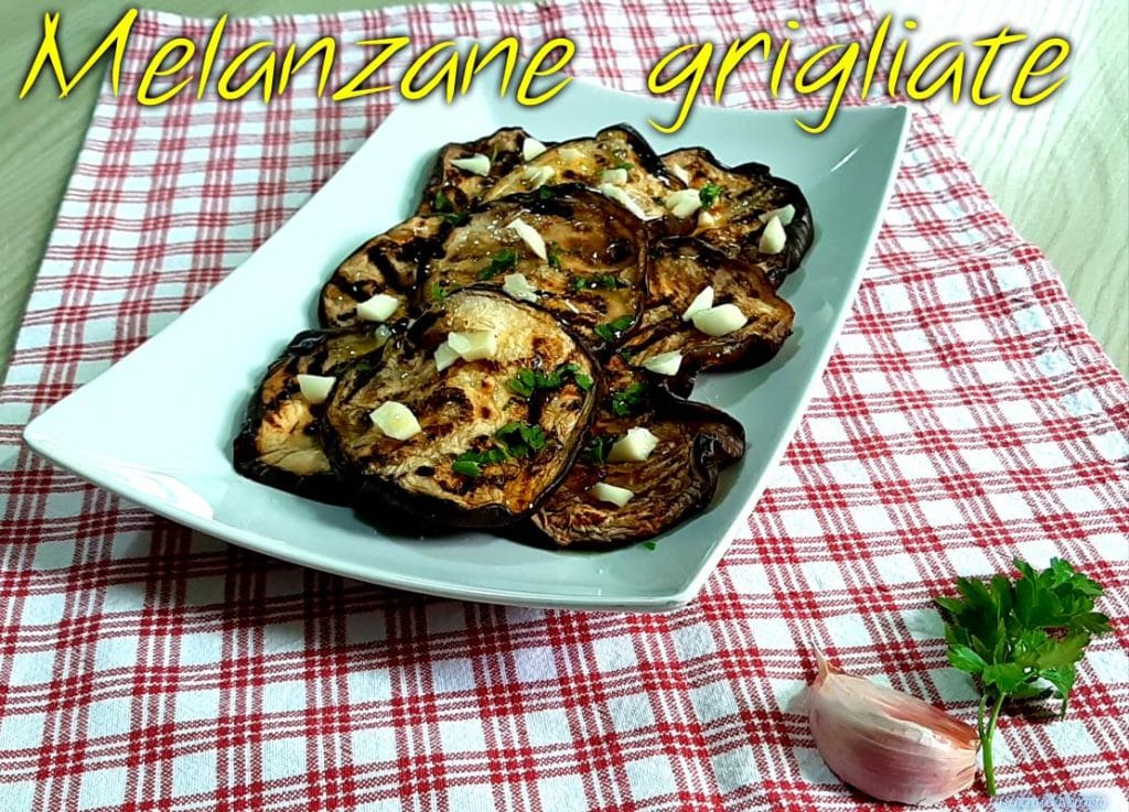 Aubergines grillées