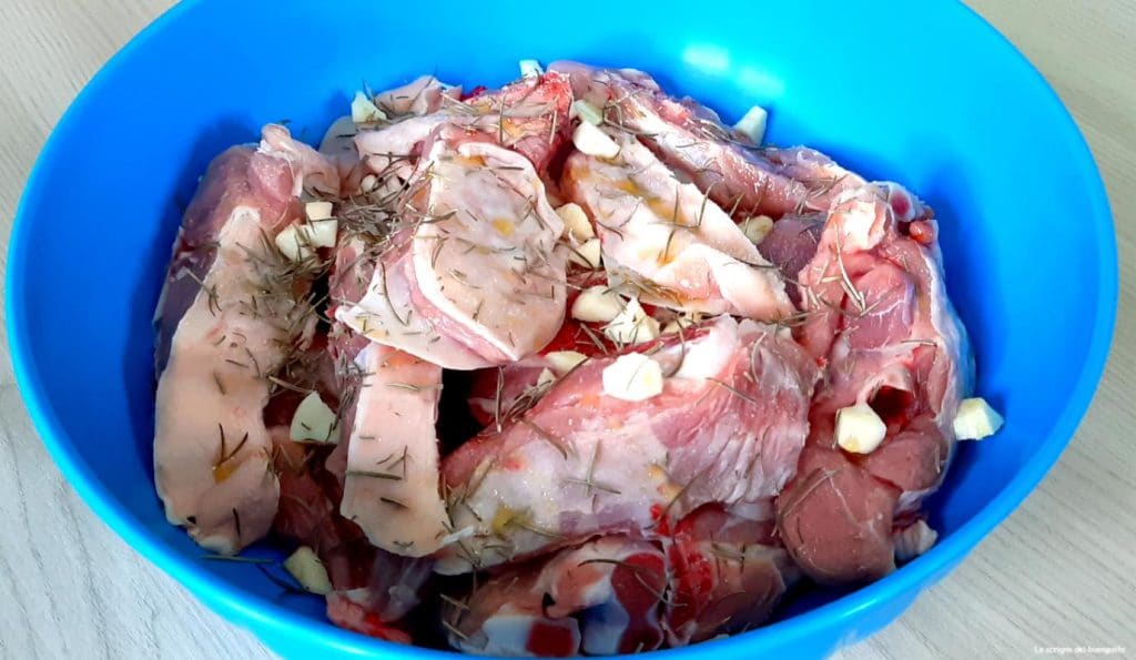 Gigot d'agneau à la poêle