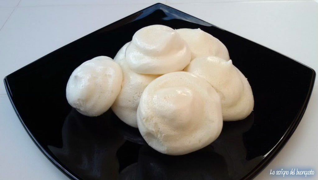 Meringues à l'aquafaba
