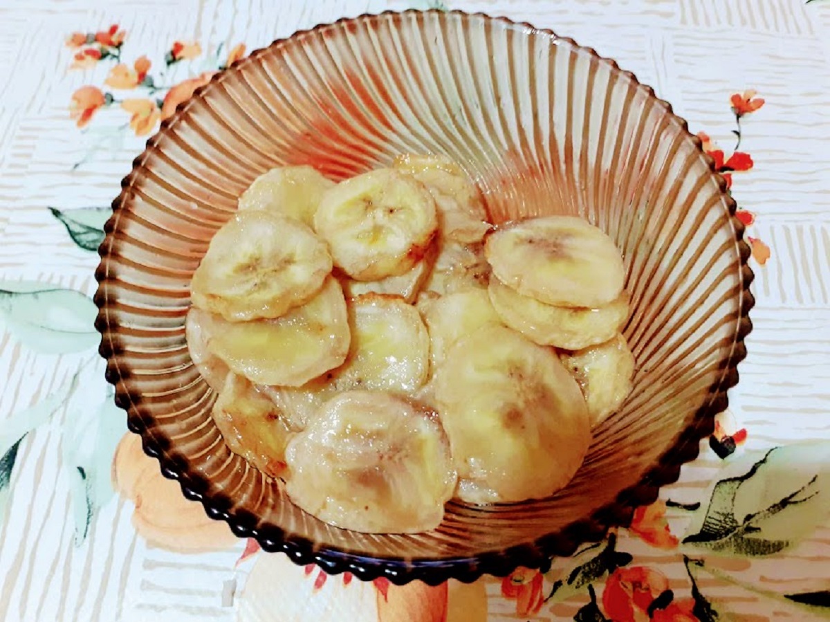 Bananes caramélisées à la friteuse à air