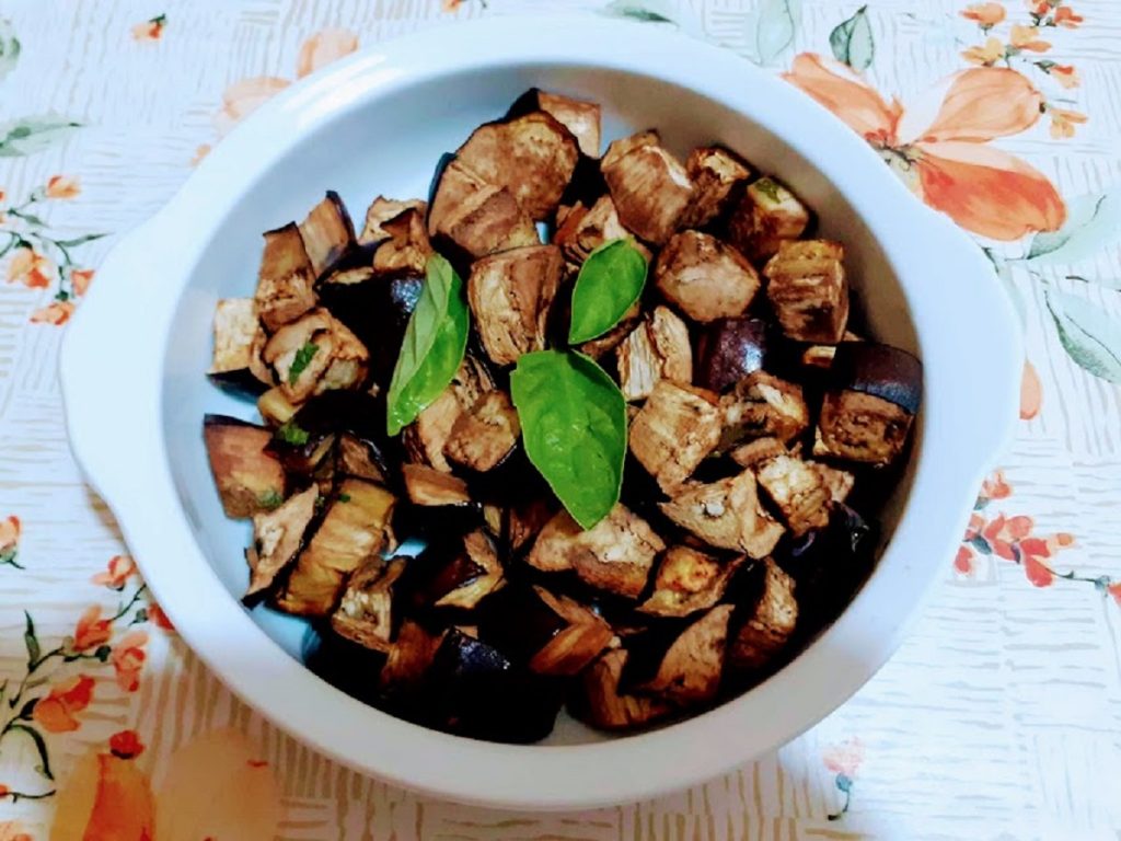 Aubergines en blanc à la poêle recette facile