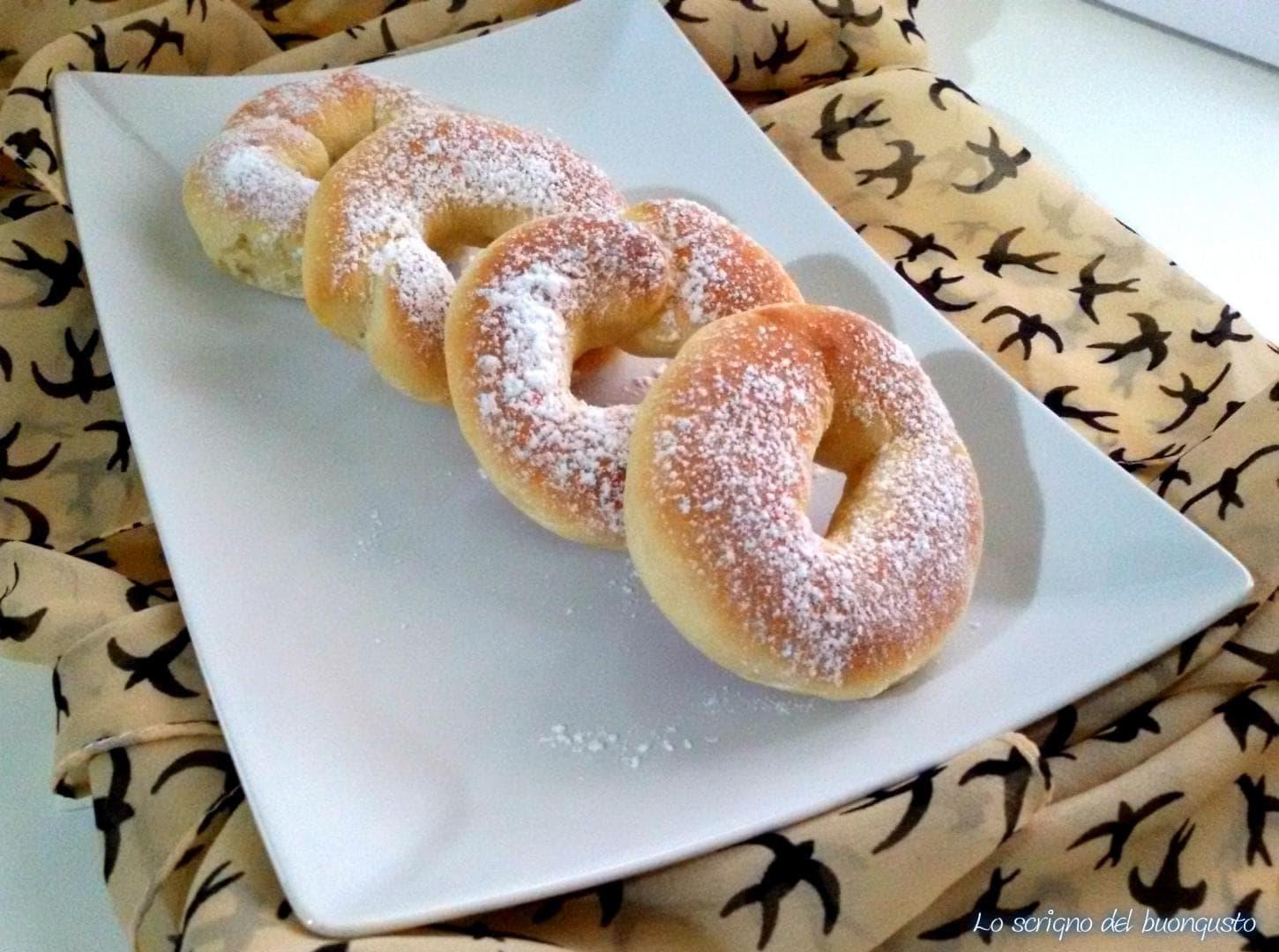 Zeppole de la Saint-Joseph au four