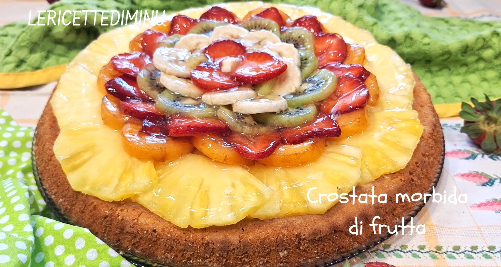 Tarte douce aux fruits