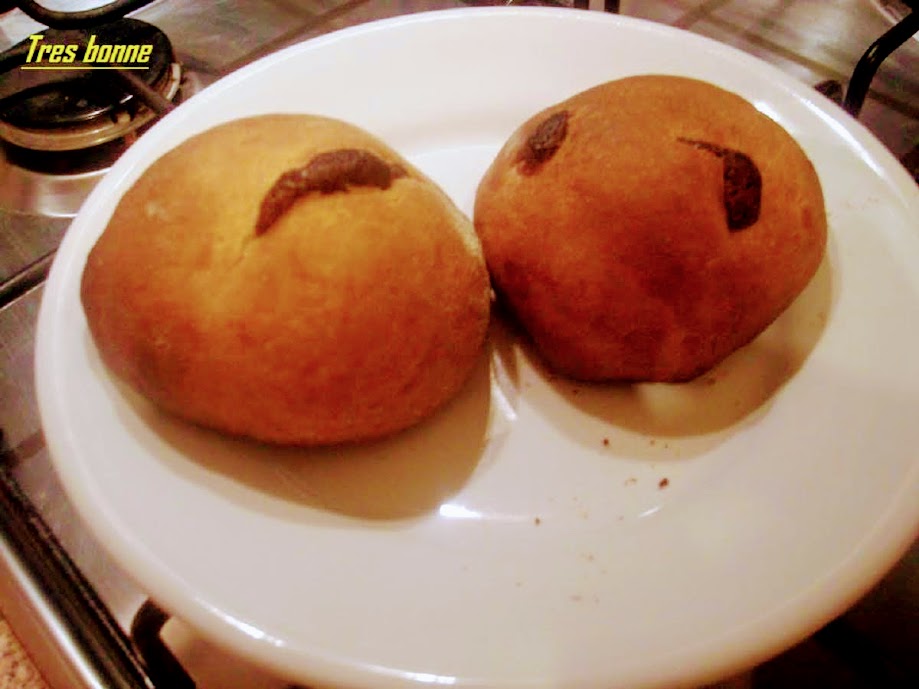 PETITS PAINS BRIOCHÉS FOURRÉS DE NUTELLA