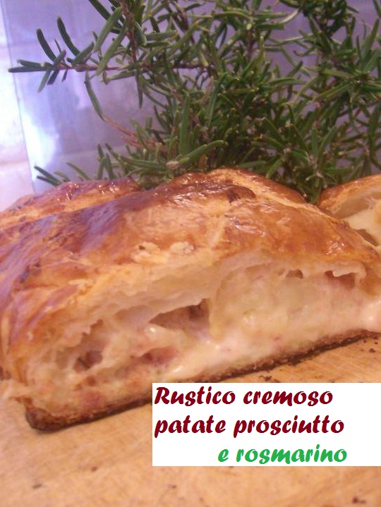 Rustique crémeux pommes de terre jambon