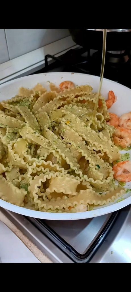 Ajoutons le pesto aux agrumes