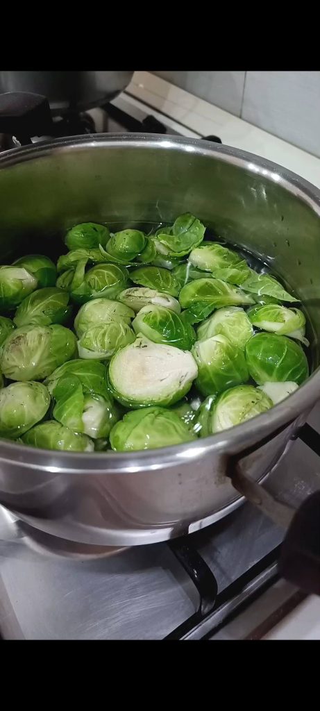 Blanchir les choux de Bruxelles