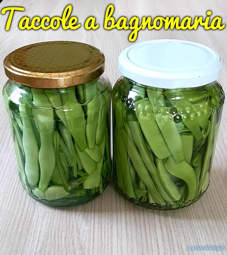 Pois gourmands au bain-marie