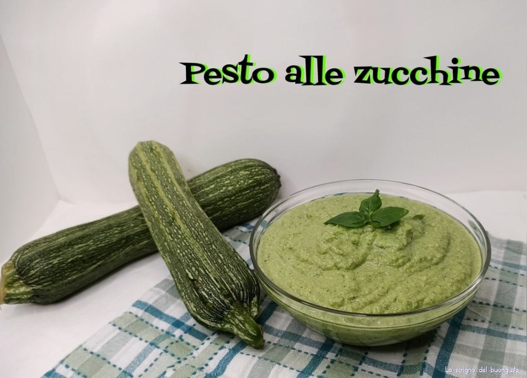 Pesto de courgettes